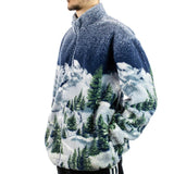 Levi's® Jacquard Sherpa Full Zip Jacke - Alpine Peaks Scenic Niagara Mist A9260-0001-