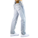 Levi's® 555 Relaxed Straight - Baby Blue Essentials Jeans 000LO-0005-