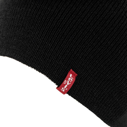 Levi's® Paisley Bandana Beanie Mütze 77138-01750 - schwarz
