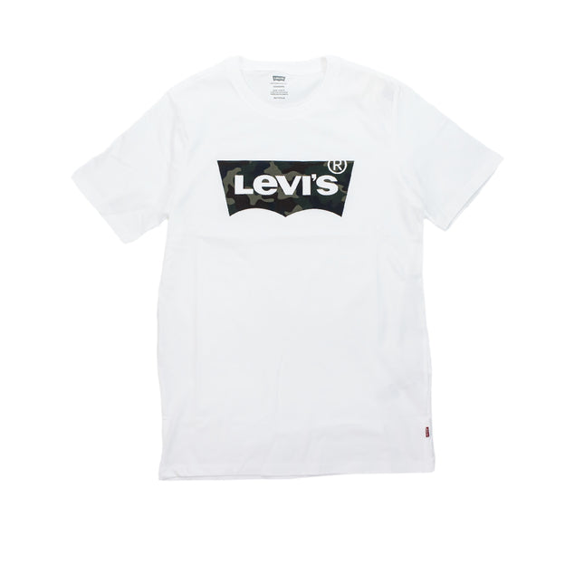 Levi's® The Sunset Camp Shirt Hemd - Ember Detail Stripe V3 Bright White 72625-0118 - weiss