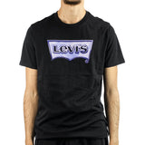 Levi's® Graphic Crewneck T-Shirt 22491-1488 - schwarz-lila
