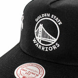 Mitchell & Ness Golden State Warriors NBA Born to Win Pro Snapback Cap HP10055-GSWBLCK-