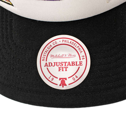 Mitchell & Ness Los Angeles Lakers NBA Gridlock Trucker Cap HT11401-LALWHIT-