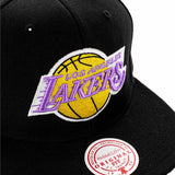 Mitchell & Ness Los Angeles Lakers NBA Top Spot HWC Snapback Cap HHSS2976-LALYYPPPBLCK-