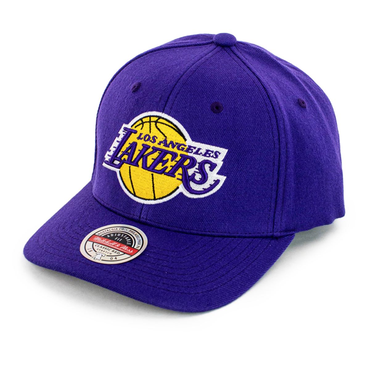 Mitchell & Ness Los Angeles Lakers NBA Team Ground 2.0 Stretch Snapback Cap HHSS3257-LALYYPPPPURP-