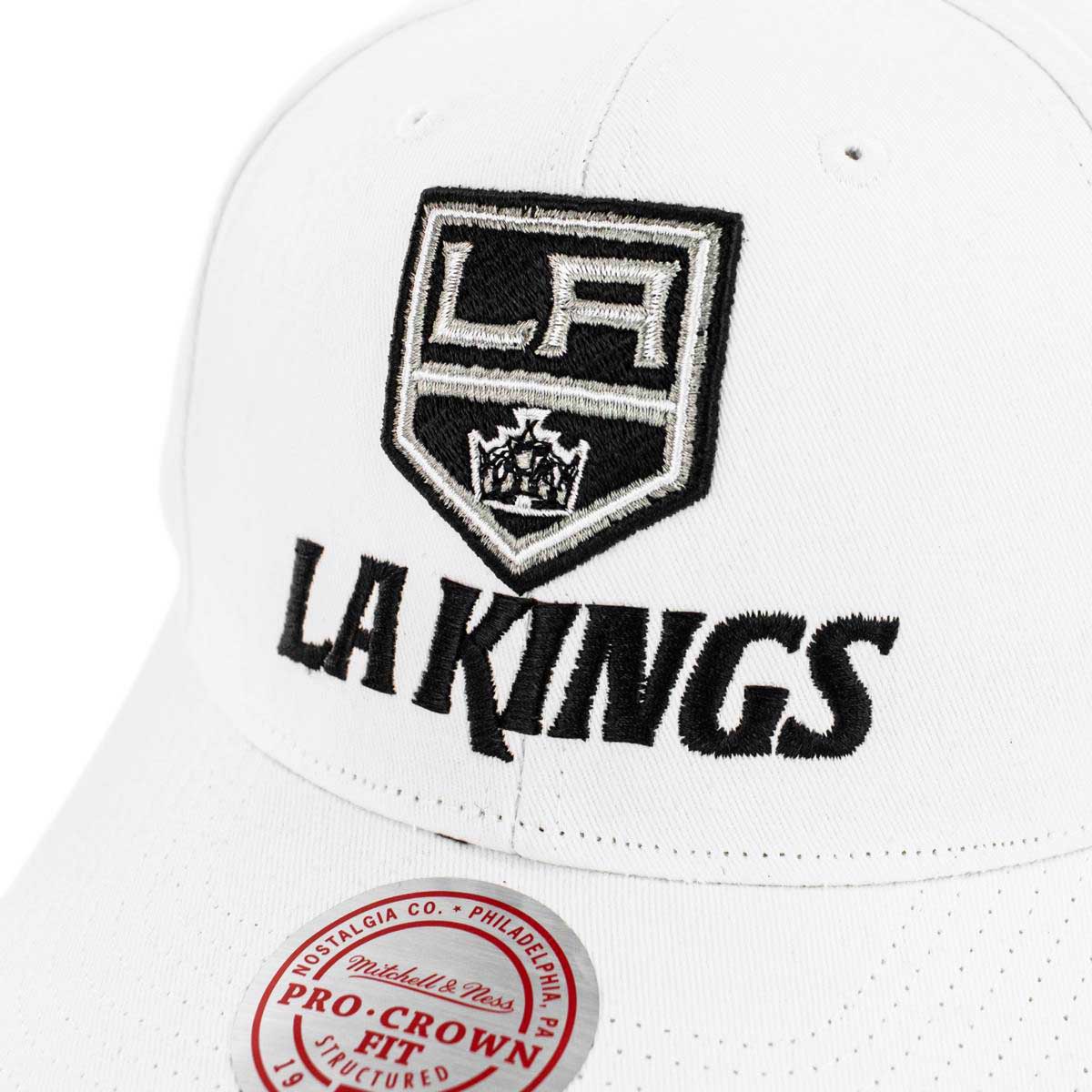 Mitchell & Ness Los Angeles Kings NHL All in Pro Snapback Cap HHSS5758-LAKYYPPPWHIT-