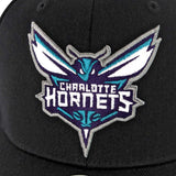 Mitchell & Ness Charlotte Hornets NBA Team Logo HC CR Snapback Cap HHSSINTL1245-CHOBLCK-