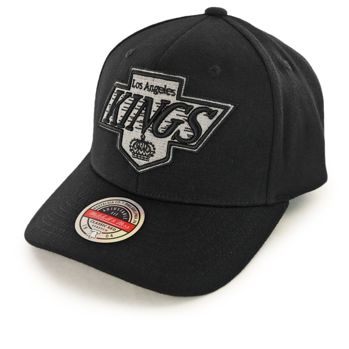 Mitchell & Ness Los Angeles Kings NHL Team Logo HC CR Snapback Cap HHSSINTL1245-LAKBLCK-