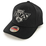 Mitchell & Ness Los Angeles Kings NHL Team Logo HC CR Snapback Cap HHSSINTL1245-LAKBLCK - schwarz-silber