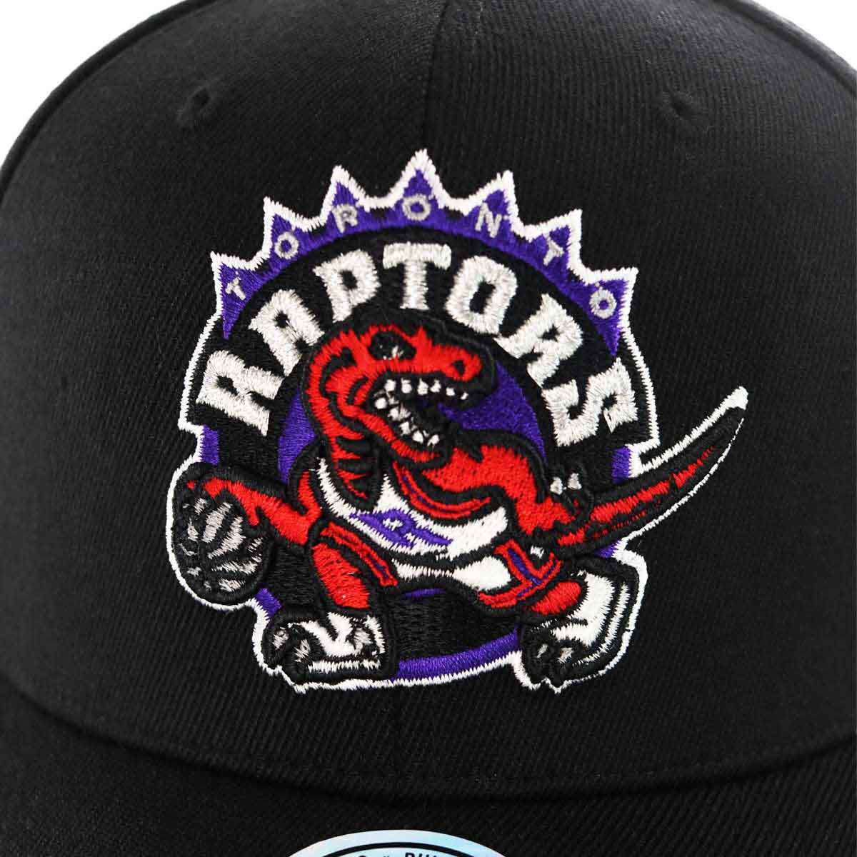 Mitchell & Ness Toronto Raptors NBA Team Logo HC CR Snapback Cap HHSSINTL1245-TRABLCK-