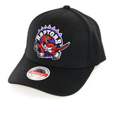 Mitchell & Ness Toronto Raptors NBA Team Logo HC CR Snapback Cap HHSSINTL1245-TRABLCK - schwarz-lila-rot
