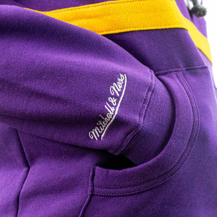 Mitchell & Ness Los Angeles Lakers NBA Head Coach Hoodie FPHDSC19029-LALPURP-