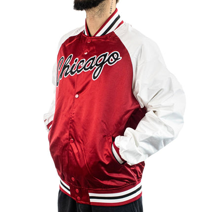 Mitchell & Ness Chicago Bulls NBA Primetime Lightweight Satin Jacke OJBF4992-CBUYYPPPSCAR-