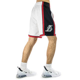 Mitchell & Ness Los Angeles Lakers NBA 2009 Cracked Cement Swingman Short PFSW5935-LAL09PPPWHIT-