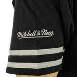 Mitchell & Ness Los Angeles Kings NHL Fashion Cotton Button Front Trikot TBTF6700-LAKYYPPPBLCK-
