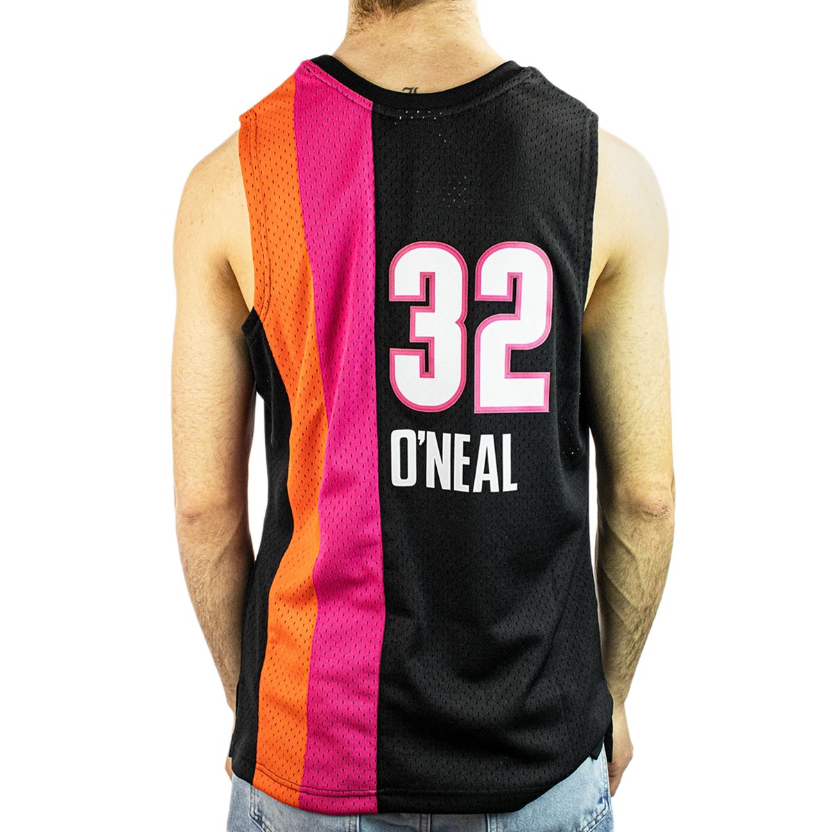 Mitchell & Ness Miami Heat NBA Shaquille O'Neal #32 2005-06 Swingman Jersey 2.0 Trikot SMJYCP19243-MHEBLCK05SON-