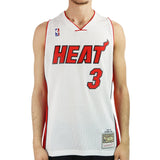 Mitchell & Ness Miami Heat NBA Dwayne Wade 2005 Jersey Trikot SMJY5560-MHE05DWAWHIT - weiss-rot