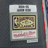 Mitchell & Ness New Orleans Nets  NBA Jason Kidd 2004 Alternate Jersey Trikot SMJY5673-NJN04JKIGREY-