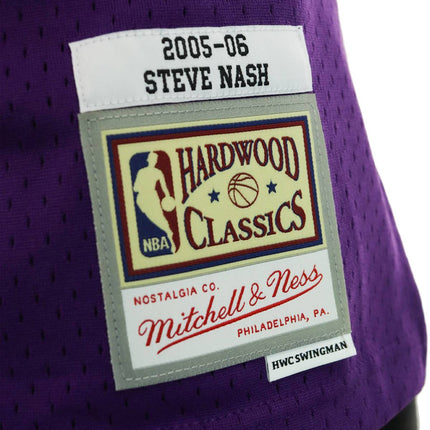 Mitchell & Ness Phoenix Suns NBA Steve Nash 2005 HWC Jersey Trikot SMJY5676-PSU05SNAPURP-