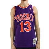 Mitchell & Ness Phoenix Suns NBA Steve Nash 2005 HWC Jersey Trikot SMJY5676-PSU05SNAPURP - lila-rot