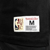 Mitchell & Ness Los Angeles Lakers NBA Jacquard Ringer T-Shirt TCRW6601-LALYYPPPBLCK-