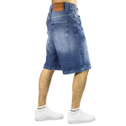 Moonlight Mansion Silhouette Jorts Short SJ-LB-