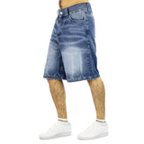 Moonlight Mansion Silhouette Jorts Short SJ-LB-