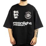 Moonlight Mansion Trikot T-Shirt ML-25 - schwarz-weiss