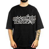 Moonlight Mansion Star T-Shirt ML-23 - schwarz-weiss