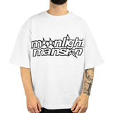 Moonlight Mansion Star T-Shirt ML-24 - weiss-schwarz
