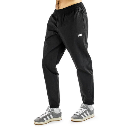 New Balance Athletics Stretch Woven Jogger Jogging Hose MP41510-BK-