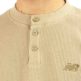 New Balance Waffle Knit Henley Longsleeve MT43514-SOT-