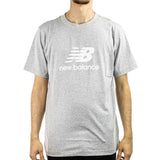 New Balance Sport Essentials Logo T-Shirt MT41502-AG - hellgrau