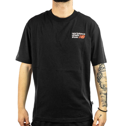 New Balance Athletics Premium Logo Relaxed T-Shirt MT41908-BK-