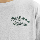 New Balance Athletic Relaxed 550 T-Shirt MT43556-AHH - hellgrau meliert-grün