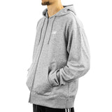 New Balance Sports Essentials Stacked Logo French Terry Full Zip Hoodie MJ41501-AG-