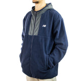 New Balance Polar Fleece Hooded Jacket Zip Hoodie MJ43517-NNY-