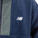 New Balance Polar Fleece Hooded Jacket Zip Hoodie MJ43517-NNY-