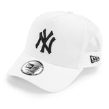 New Era New York Yankees MLB Essential A-Frame Trucker Cap 12285467 - weiss-schwarz
