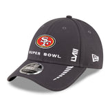 New Era San Francisco 49ers NFL Super Bowl Sideline 940 Cap 60573057 - dunkelgrau