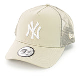 New Era New York Yankees MLB League Essential Trucker Cap 60503392 - beige-weiss