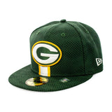 New Era Green Bay Packers NFL Sideline OnField OTC 59Fifty Cap 60548675 - grün-weiss-gelb