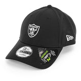 New Era Las Vegas Raiders NFL Repreve Mini Logo 940 Cap 60580714 - schwarz-weiss-silber