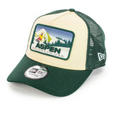 New Era Ski Patch Trucker Cap 60580849 - grün-beige