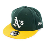 New Era Oakland Athletics MLB OTC 9Fifty Cap 60245395 - grün-gelb