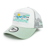 New Era NE Summer Trucker Cap 60667456 - weiss-mint