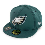 New Era Philadelphia Eagles NFL On Field Road 59Fifty Cap PhldphEglsgrnblk - grün-schwarz