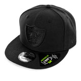 New Era Los Angeles Raiders NFL Repreve 9Fifty Cap 60358118 - schwarz-schwarz