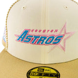 New Era Hoston Astros MLB Seam Stitch 16755 59Fifty Cap 60417955-