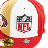 New Era San Francisco 49ers NFL Sideline 59Fifty Fitted OTC Cap 60406849-